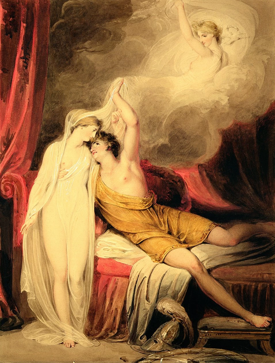 La riconciliazione di Paride ed Elena